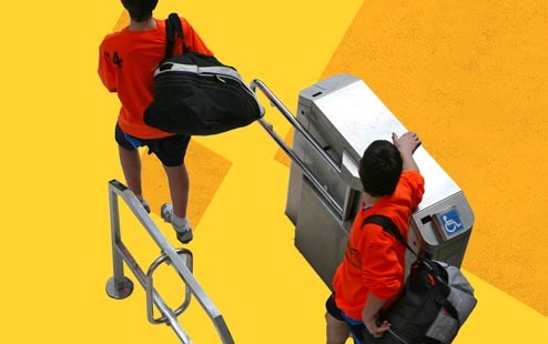 Controllo accessi per palestra e automazione